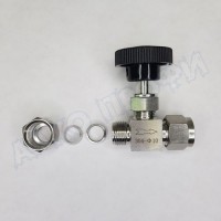 Кран игольчатый обжимной 10мм