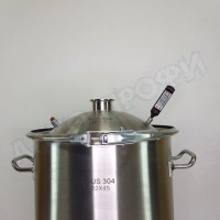 Куб перегонный ЛЮКС 70л кламп 2"