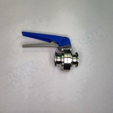 Кран бабочка 1,5" с плавной регулировкой Кран бабочка 1,5" с плавной регулировкой